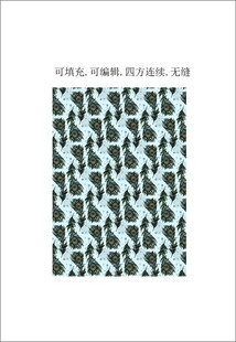 孔雀羽毛图案  羽毛装饰花纹