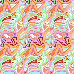 多彩抽象几何图案纹理