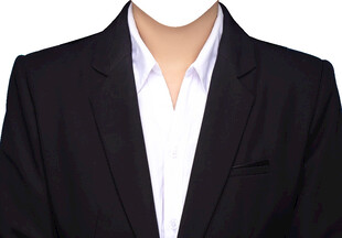 女款式西装西服正装白衬衫素材