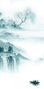 别墅 现代中式玄关 TIF分层