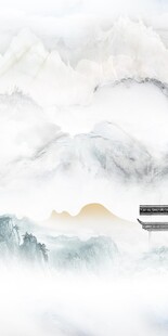 质感 奢雅中式玄关 TIF分层