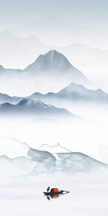 清晰 意境玄关新画 TIF分层