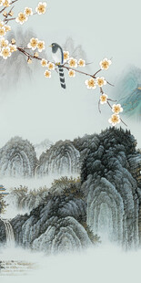 高端 现代中式玄关 TIF分层