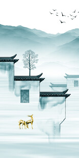 现代 极简高档玄关 TiF分层