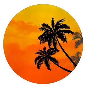 露营地酒吧网红地标日落打卡拍照