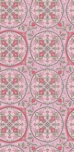 粉色花卉几何图案纹理