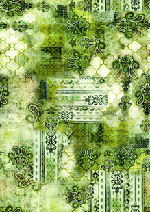 绿色迷彩图案纹理背景