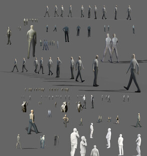 多样人物姿态