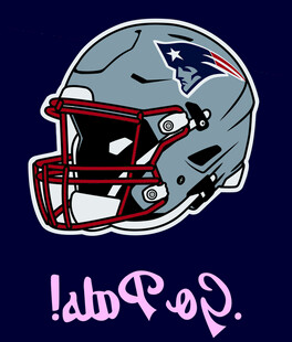 爱国者队橄榄球头盔