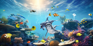 海底世界海底生物