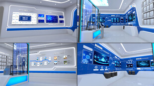 展厅设计科技企业展厅