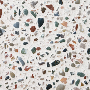 多彩水磨石纹理图案