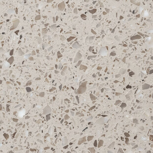 米白色水磨石纹理特写