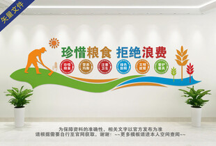 食堂餐厅文化墙