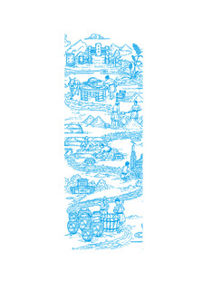 酿酒图 白酒插画