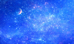 星空装饰画背景