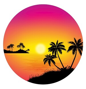 露营地酒吧网红地标日落打卡拍照