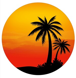 露营地酒吧网红地标日落打卡拍照