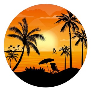 露营地酒吧网红地标日落打卡拍照