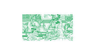 酿酒图 白酒插画