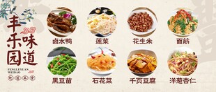 多样中式菜肴展示