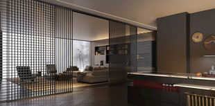 现代简约风开放式厨房空间