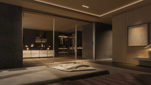 现代简约风格温馨卧室