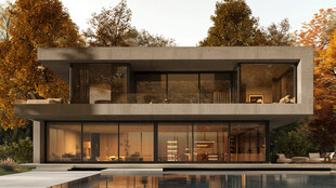 现代风格豪华别墅外观