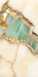 金镶绿宝石奢华装饰图案