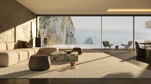 现代简约风宽敞客厅空间