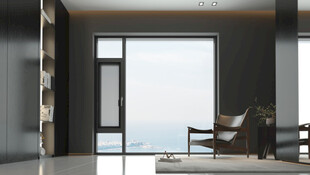 现代简约风客厅观景一角