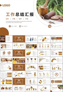 中医中药行业总结计划PPT