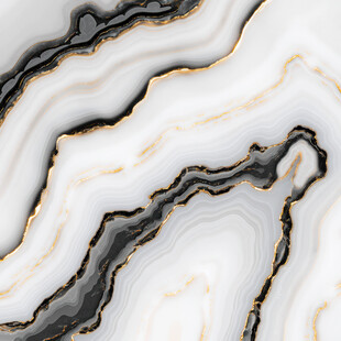 黑白金纹大理石纹理