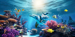 海底生物海底世界