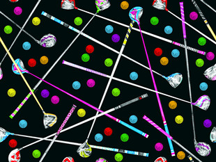 缤纷糖果散落画面