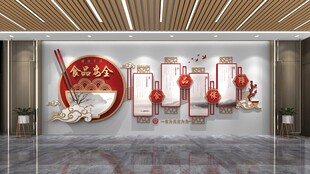 食堂食品安全形象墙文化墙