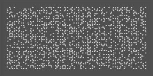 三角形艺术冲孔幕墙