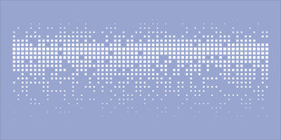 半透明磨砂玻璃渐变方孔