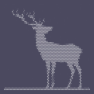 点状鹿镂空铝单板