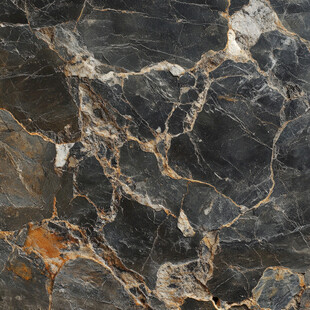 黑色大理石纹理特写