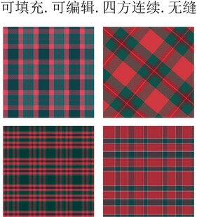 格子图案 格子面料