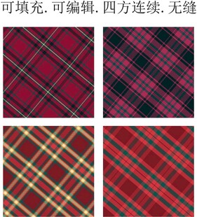 格子面料  格子图案