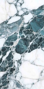 蓝白大理石纹理图案