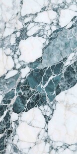 蓝白大理石纹理图案