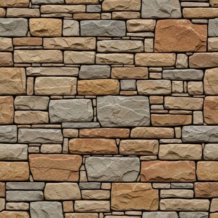 石砌墙面纹理
