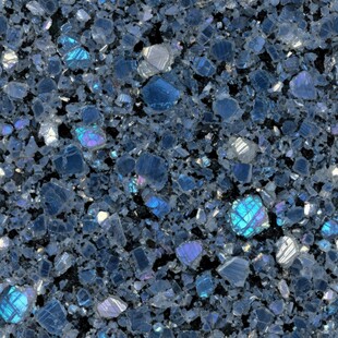 蓝色碎石纹理特写