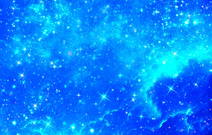 蓝色星空背景