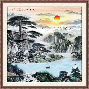 国画山水国画