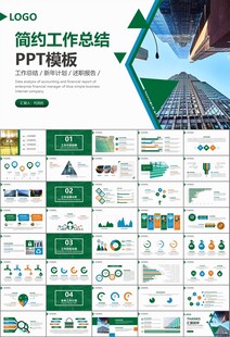 玻璃生产加工行业通用PPT模板