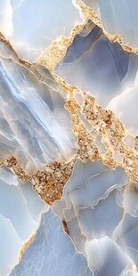 蓝金大理石纹理图案